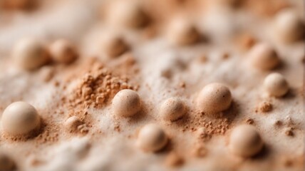 Fototapeta na wymiar Close up of trendy latte texture abstract macro background