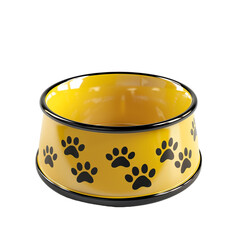 dog pet food bowl on transparent background Remove
