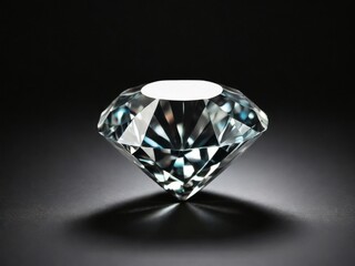 Diamond in natural sunlight, emphasizing its scintillating brilliance