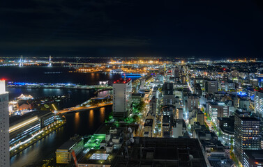 みなとみらいの夜景