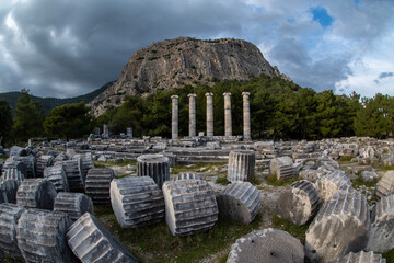 Priene Ancient City is an ancient Greek city located in the S&ouml;ke district of Aydın province.