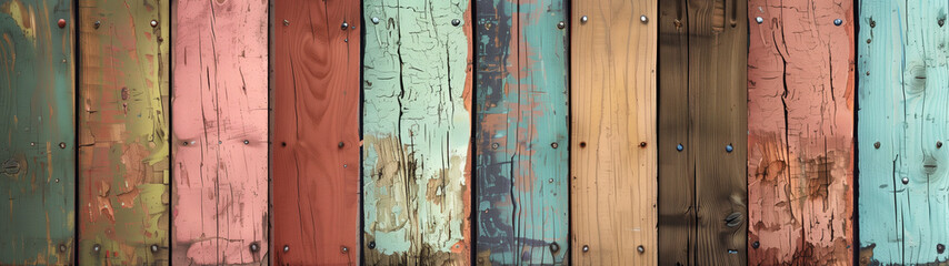 Rustic Reverie: Retro Wooden Texture