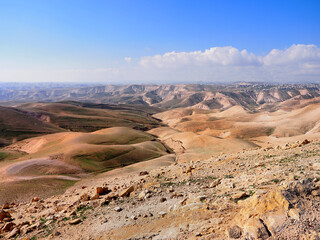 Figured hills in the Judean desert