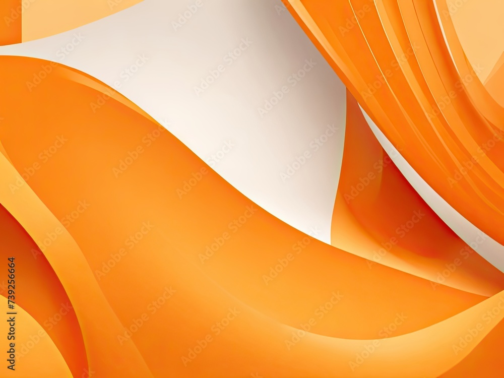 Fototapete abstract smooth orange backdrop layout for a business report using a designstudioroom site template