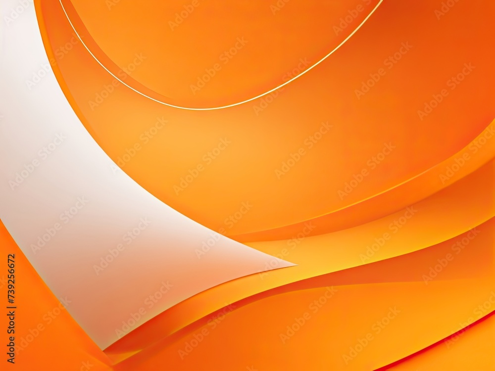 Fototapete abstract smooth orange backdrop layout for a business report using a designstudioroom site template