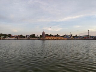 Naklejka premium Beautiful View of Arulmigu Thiyaagaraaja Swaamy Temple in Thiruvarur, Tamil Nadu, India