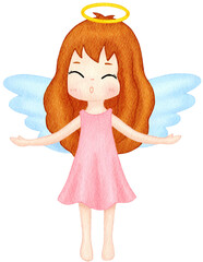 Angel cute Watercolor