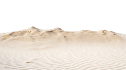 Beach or desert sand cut out