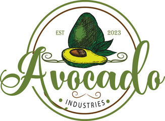 Avocado logo design vector, Avocado t shirt design, avocado vector t shirt design for shirt design, avocado vector t shirt design for avocado lovers t shirt design, 