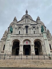 Fototapeta na wymiar Sacre Coeur at Montmartre, Paris