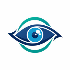 Eye Logo Design Vector Media Icon Creative Vision