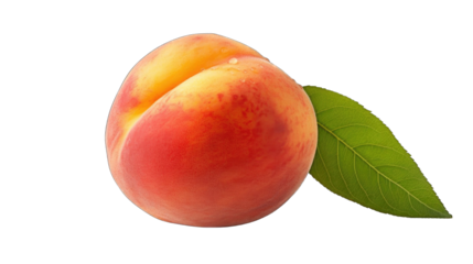 closeup 2 fresh Peach png / transparent