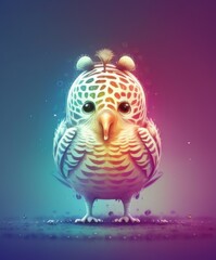 Fototapeta premium Cute fantasy animals
