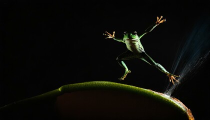 Leap Into the Extra Day: Celebrating February 29th with a Green Frog"