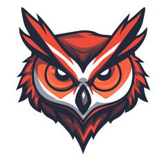 Owl esport vector logotype, logo owl, icon owl, sticker owl, symbol owl, emblem owl