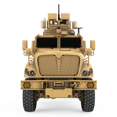 Military Truck Isolated