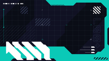 modern abstract futuristic background with cyberpunk style design