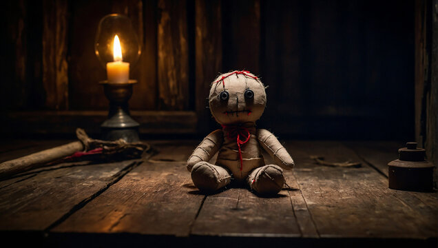 Voodoo magic doll for black magic