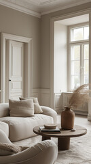 Obraz premium luxury apartment suite lounge