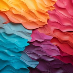 Abstract colorful background. 3d rendering, 3d illustration.
