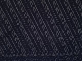 Cotton pattern, hand-woven cotton pattern, hand-woven Thai fabric, local OTOP batik cloth