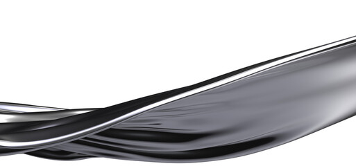 Sleek Sophistication: Brushed Metal Plate Background Creates a Modern Look