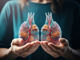 Flat world no tobacco day illustration