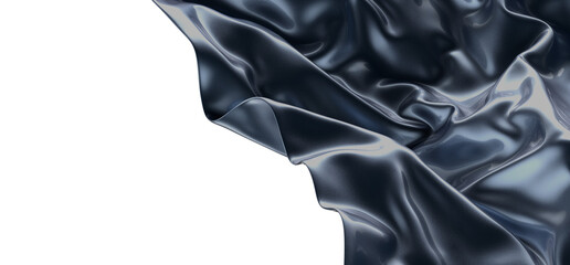 Wave of Inspiration: Abstract 3D Blue Wave Illustration Igniting Creative Energy