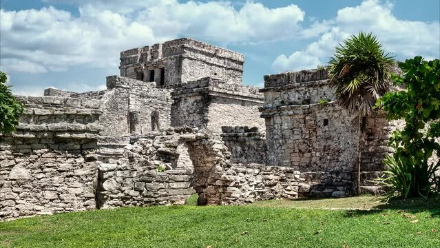 Tulum is one of the Mayan sites located directly on the sea. Mexico