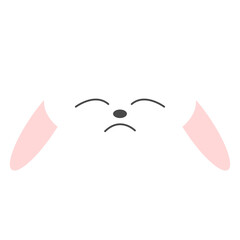 Cute Rabbit Head