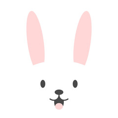 Cute Rabbit Head