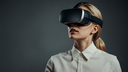 Female virtual reality headset