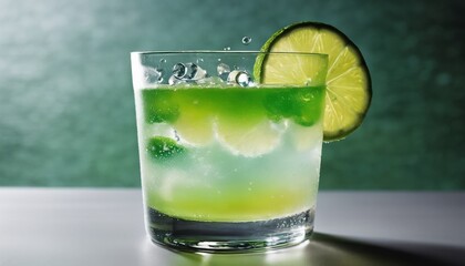 Fototapeta premium cocktail, alcohol, drink, beverage, refreshment, freshness, classic, glass, closeup, liquid, ice, background, drinking, fresh, fruit, party, copy space, close-up, adult, lime,