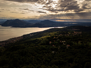 The Lake Maggiore is Italy’s international lake – its northernmost point protrudes sinuously into Switzerland, while its Italian shores are shared by Piedmont and Lombardy.