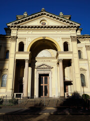 Fototapeta premium Facade of San Gioachimo church at Milan, Italy