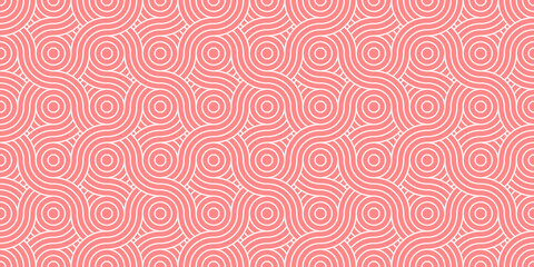 Vector seamless pattern. Chevron, Herringbone, Polka dot pattern background. abstract geometric with line monochrome trellis. Modern stylish texture. stripped geometric line element red color.