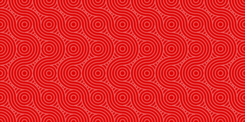 Vector seamless pattern. Chevron, Herringbone, Polka dot pattern background. abstract geometric with line monochrome trellis. Modern stylish texture. stripped geometric line element red color.
