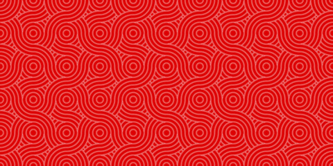 Vector seamless pattern. Chevron, Herringbone, Polka dot pattern background. abstract geometric with line monochrome trellis. Modern stylish texture. stripped geometric line element red color.