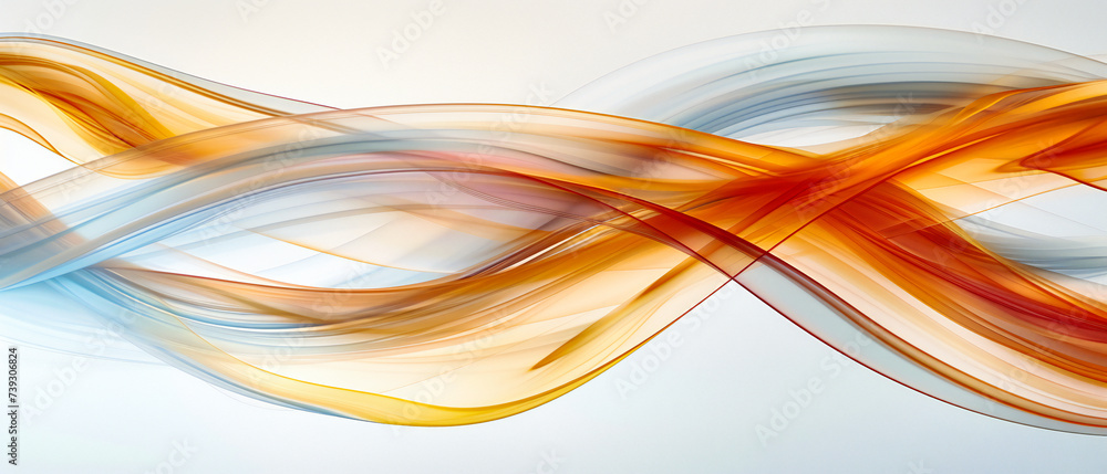 Poster a vibrant abstract design of waves and lines, a modern illustration of motion and color, a dynamic b