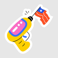 Flag Gun