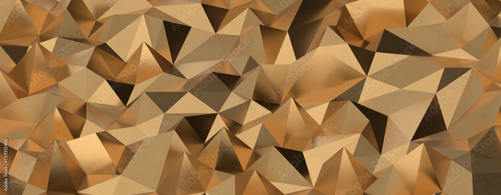 Poster luxurious vip invitatioluxurious vip invitation template with gold polygon backgroundn template with