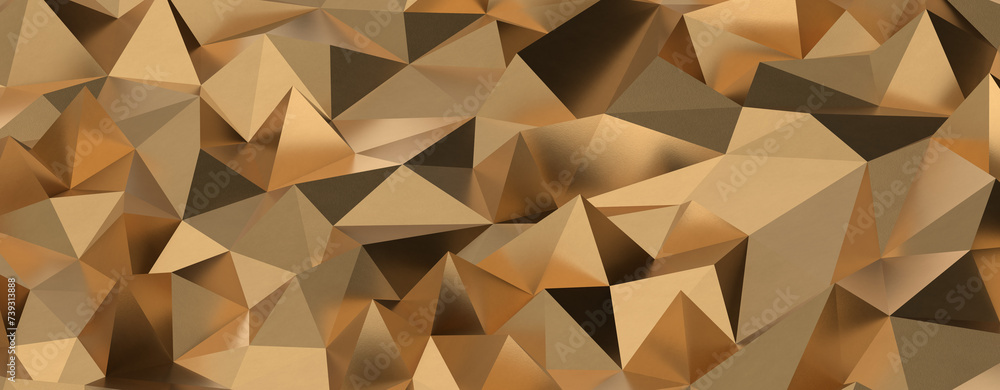 Poster luxurious vip invitatioluxurious vip invitation template with gold polygon backgroundn template with