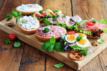 belegte brötchen vom catering