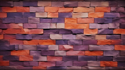 Obraz premium Panoramic brick wall texture background Brick wall texture for indoor or outdoor design background