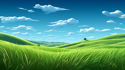 Obraz premium Grass texture background, close-up of green grass