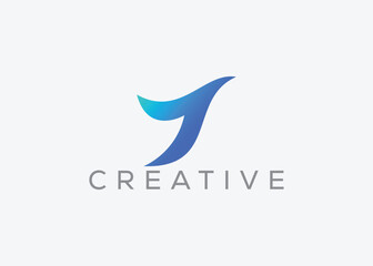 Naklejka premium Creative and minimal bird vector logo design template. Dove Flying logo. Pigeon vector
