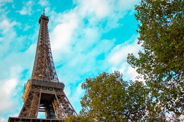 Eiffel tower, Paris. France. Travel to Paris. Ideas for a photo shoot