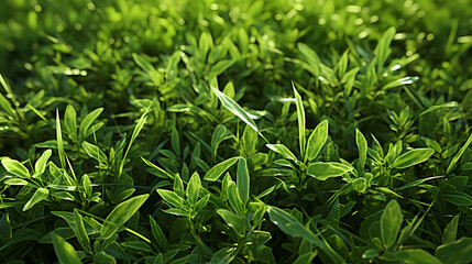 Grass texture background, close-up of green grass
