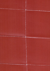 thick red paper texture with several folding marks, retro paper surface, poster overlay, paper...