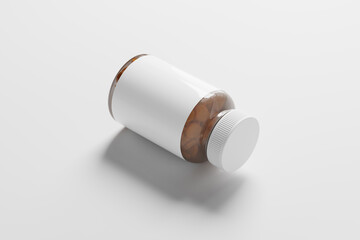 Semi Transparent Pills Bottle Mockups

A set of semi transparent plastic medicine pills bottle mockups